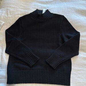 Cotton turtleneck sweater NWT